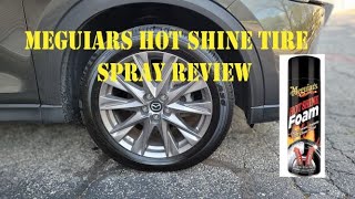 Meguiar's hot shine tire coating the best way to apply 