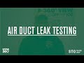 Quality Spotlight: Air Duct Leak Testing