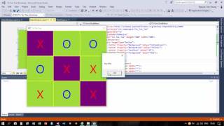[C#] Introduce game Tic Tac Toe with WPF screenshot 4