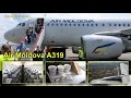 Air Moldova's first BRAND NEW Airbus A319, great flight to Chisinau! [AirClips full flight series]