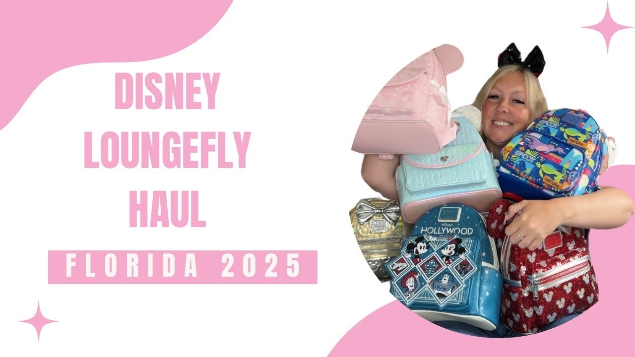 ✨ DISNEY LOUNGEFLY HAUL | FLORIDA 2025 ✨