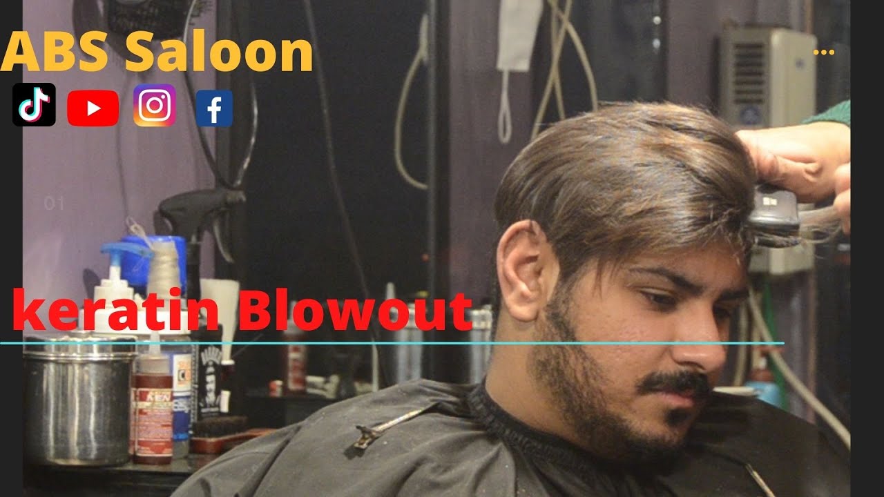 how to do KERATIN Brazilian Blowout? Straightening #results, #men Hair ...