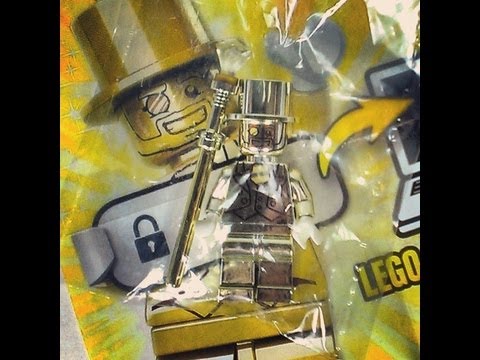 I FOUND MR GOLD!!! unboxing video of LEGO minifigure SERIES 10 super rare!!!