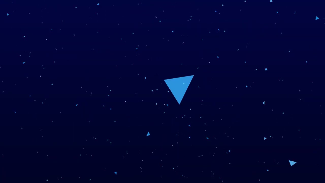 Polygon Particle Background, 1 Hour Relaxing Ambient screensaver | VJ Loop