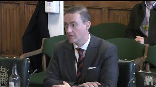 Speaking to the House of Commons, Science & Technology Select Committee