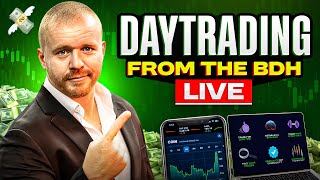 Day Trading LIVE! MARKET CRASHING!!!!