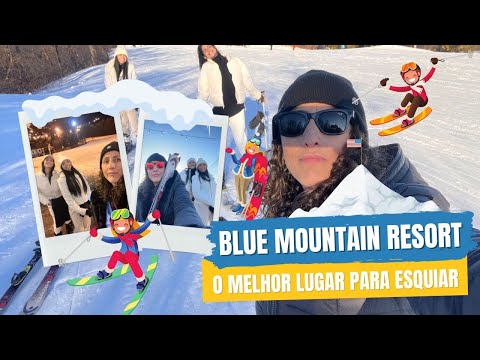 O MELHOR LUGAR PARA ESQUIAR NA PENSILVÂNIA - BLUE MOUNTAIN RESORT