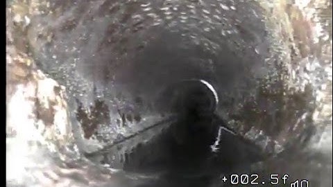 Sewer Line CCTV Video Inspection