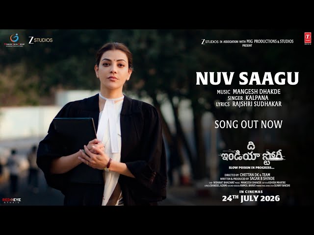 Nuv Saagu Video | India Story | Kajal Aggarwal Kitchlu,Shreyas Talpade | Mangesh Dhakde | Chettan Dk