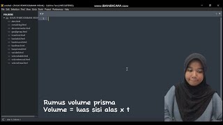 TUGAS PEMROGRAMAN VISUAL 1 (Menentukan Volume Prisma)