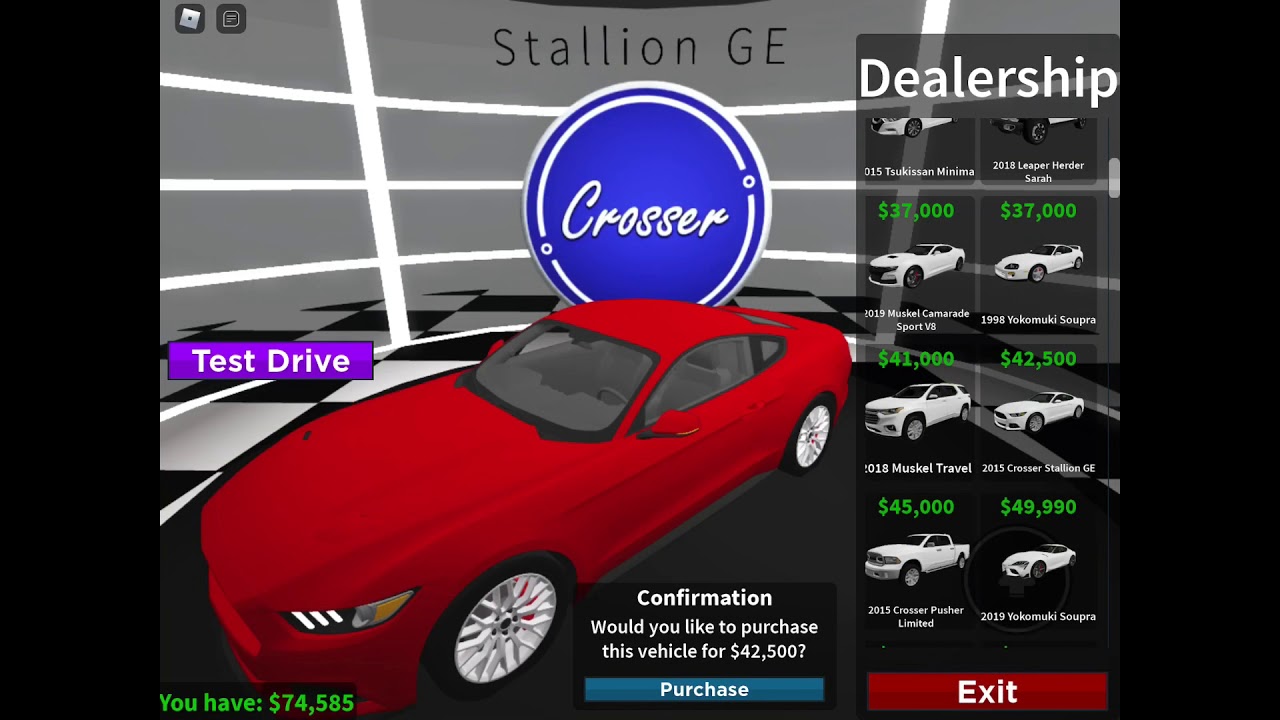 【ROBLOX】vehicle legend 1 YouTube