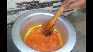 fried daal mash with knorr chicken 🐔 cubes...