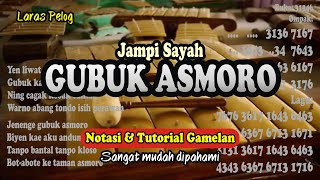 GUBUK ASMORO - Notasi & Tutorial Gamelan