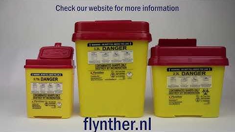 Sharps containers