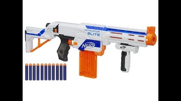 Nerf Retaliator Elite range test