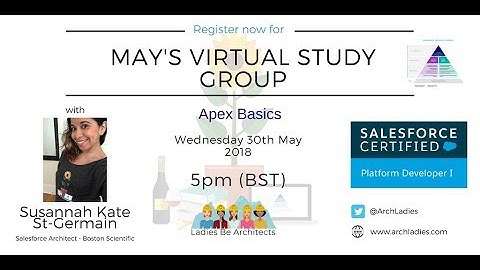 Apex Basics with Susannah Kate St-Germain