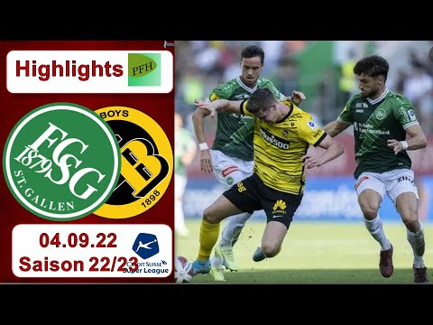 St. Gallen Young Boys Goals And Highlights
