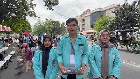 Video Dukungan Mahasiswa D4 Demografi dan Pencatatan Sipil UNS Surakarta