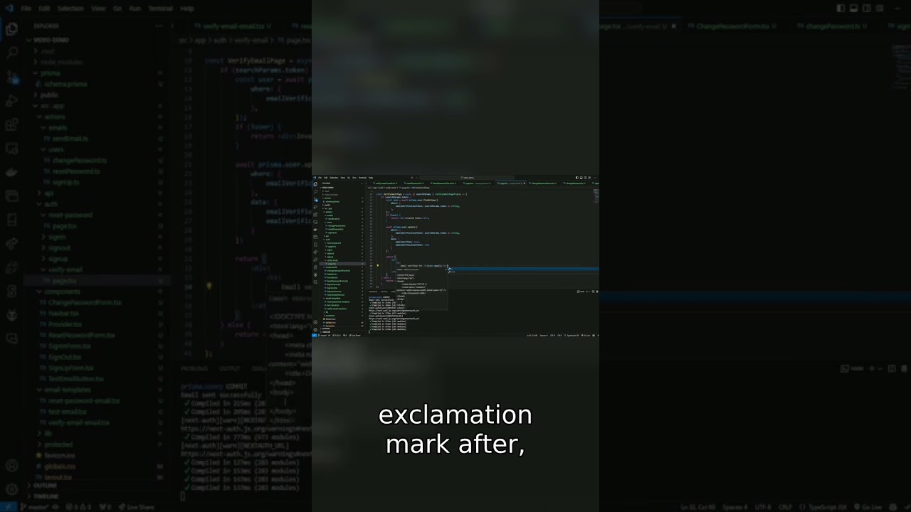 Email Verification Token Handling in Next.js App Router