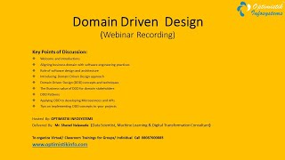 Introduction to Domain Driven Design - Webinar Recording