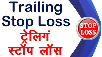 How to Place Trailing Stop Loss Order | How to Set Trailing Stop Loss Order