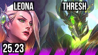 Leona & Kaisa Vs Thresh & Jinx Sup 2211 Eune Master 25.23