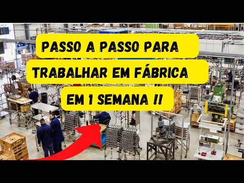COMO CONSEGUIR TRABALHAR EM FABRICA ?! ?? #portugal #trabalho #emprego #experiencia #fabrica