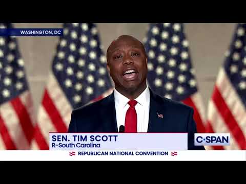Tim Scott Speaks at the RNC Convention 2020 - YouTube