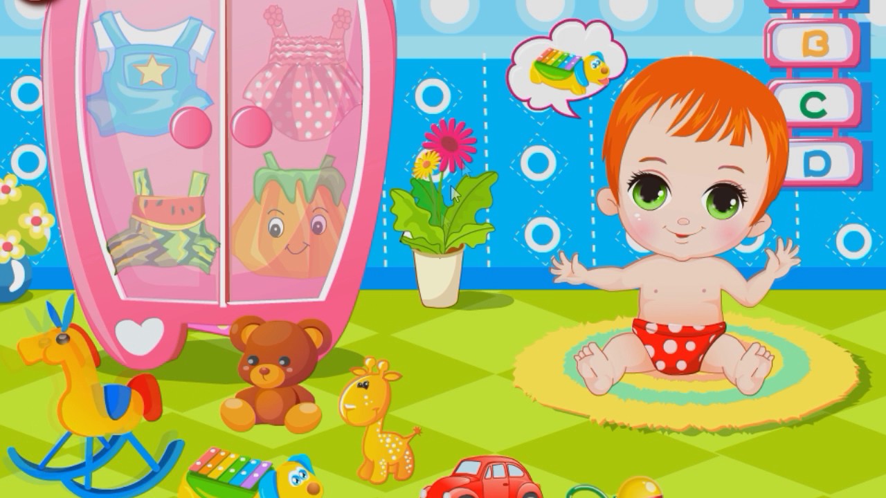 Baby Bathing Games For Little Kids game Animation for kids Games for kids! YouTube