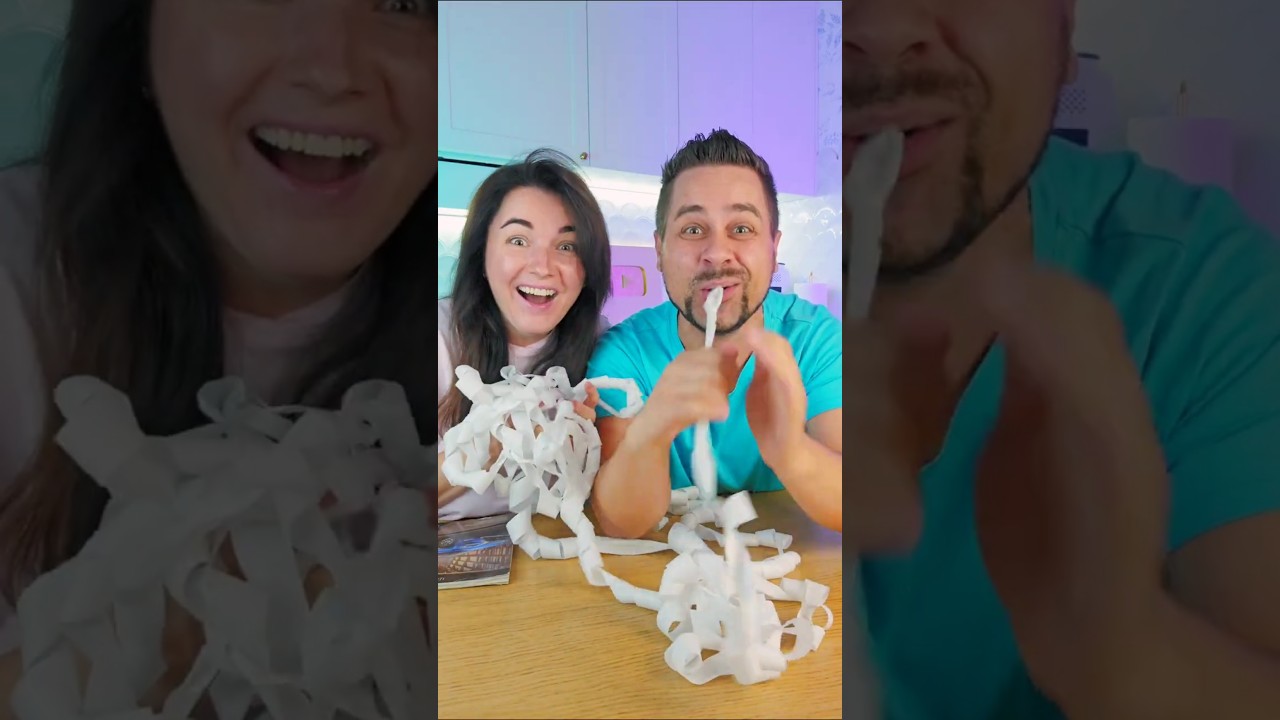 SHE DIDN’T EXPECT IT 😳 Insane Paper Tape Trick!