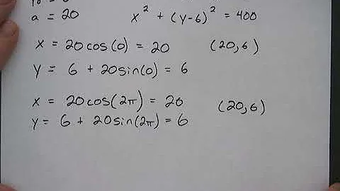 Calculus: Parametric Equations Eliminating the Parameter to find the Cartesian Equation