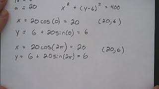 Calculus: Parametric Equations Eliminating the Parameter to find the Cartesian Equation