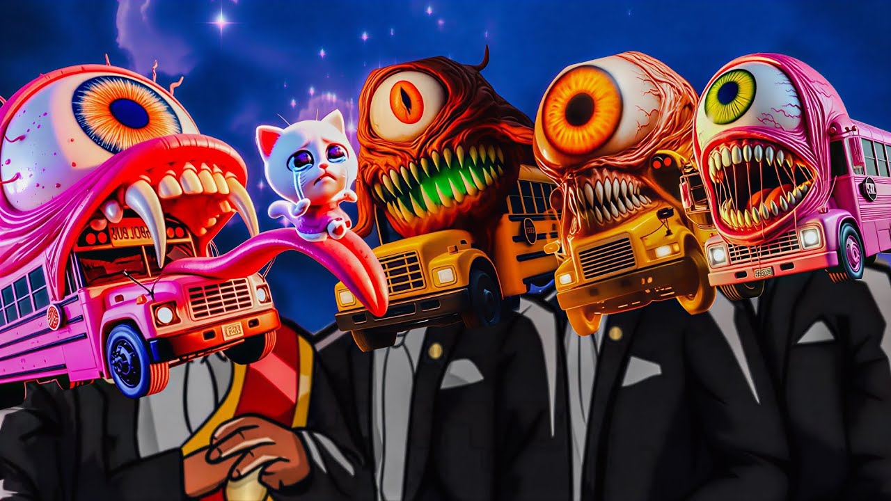 School Bus Monster EATER - CoffinDance Monster(COVER)