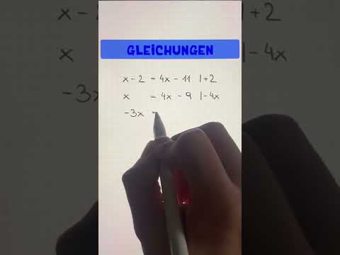 Video: Wie löst man Gleichungen in Mathcad?
