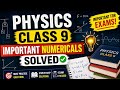 Most Important Numericals Physics Class 9 | Federal Board Exam Preparation