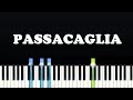 Passacaglia - Handel, J. Halvorsen (Piano Tutorial)