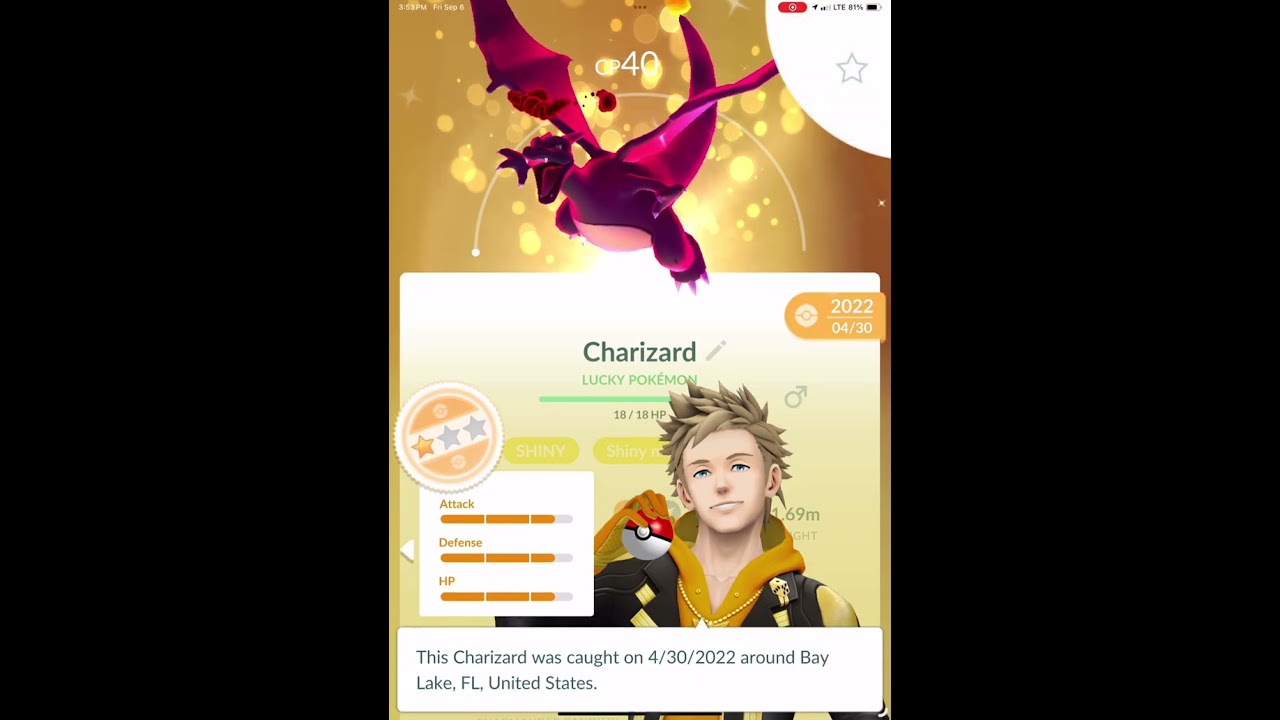 First dynamax charizard???