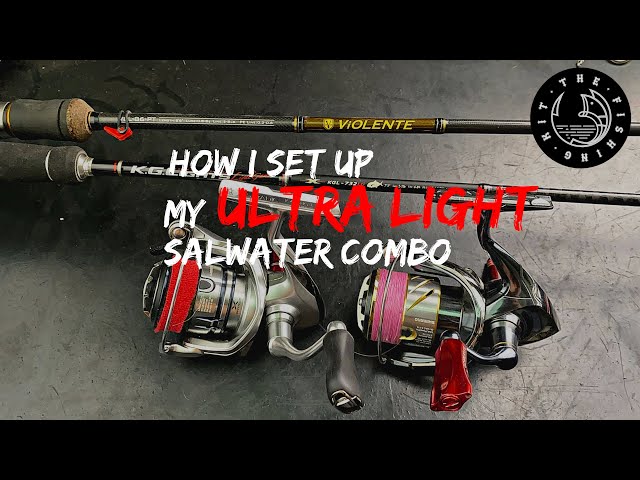 HOW TO SET UP A SALTWATER ULTRALIGHT ROD AND REEL