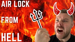 AIR LOCK FROM HELL .. THIS TOOK 2 DAYS TO CLEAR!! | Parkes Plumbing