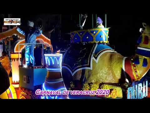 CARNAVAL DE VERACRUZ 2020 EN VIVO CON  TOMAS AÉREAS  POR LA NOCHE #CARNAVALVERACRUZ
