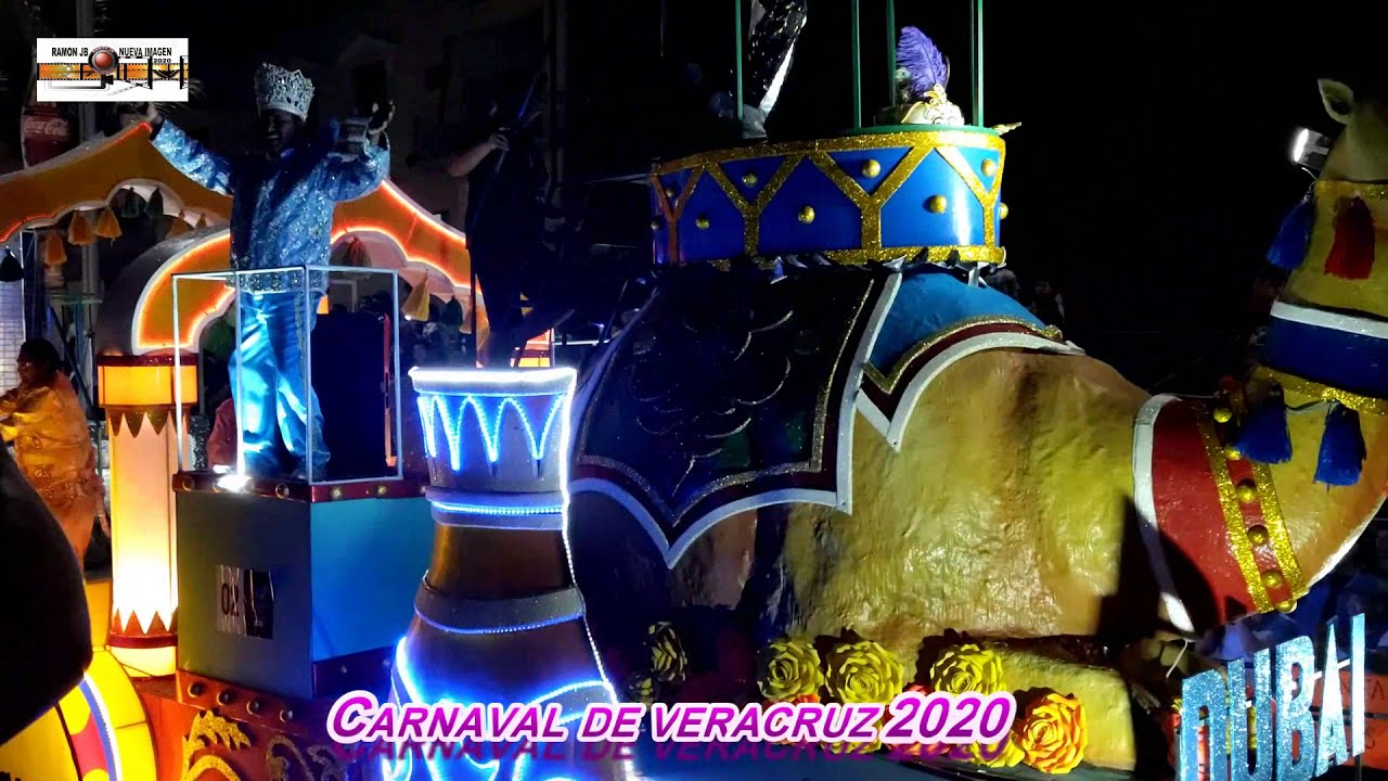 Cover CARNAVAL DE VERACRUZ 2020 EN VIVO CON  TOMAS AÉREAS  POR LA NOCHE #CARNAVALVERACRUZ