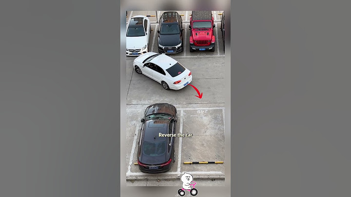 Once you master the method, parking and entering a parking space is as easy as opening an egg #tips