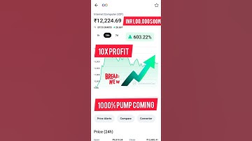 Internet Computer (ICP) Big Pump Coming | 10X PROFIT | 1000% PUMP | INR 1,00,000 SOON 🚀