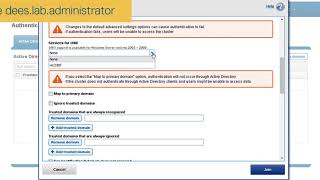 joining Isilon to Active Directory