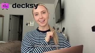 Decksy Review: The AI Presentation Maker I Wish I Knew About Sooner