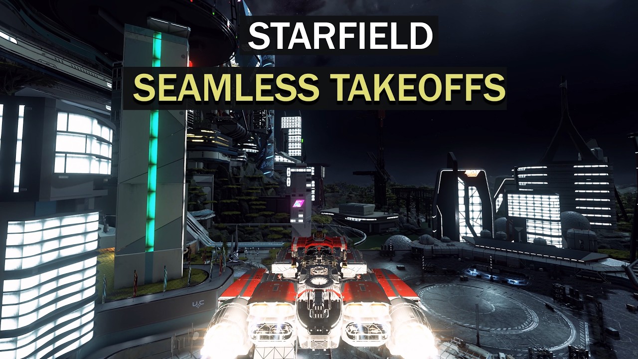 Starfield 4K | The Seamless Planet Takeoff Mod We've Been Waiting For + Bonus Mods