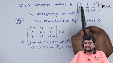 Derogatory And Non Derogatory Matrias