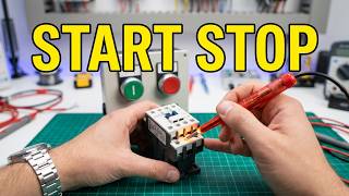 Rangkaian Start Stop Menggunakan Kontaktor Magnet: Praktik Langsung#tips #creator #tutorial #t
