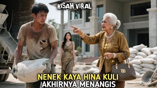 VIRAL ! kuli Panggul Semen Ini Dihina Nenek Kaya Raya, Tak Disangka Identitas Aslinya Bikin Menangis