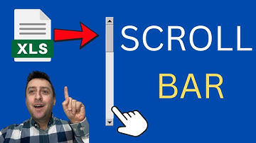 How to Create an Excel Scroll Bar Tutorial